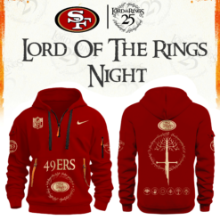 San Francisco Football The Lord of The Rings Limited Edition Hoodie H115 v2