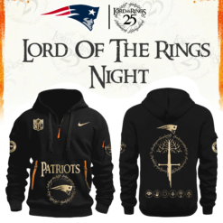 New England Football The Lord of The Rings Limited Edition Hoodie H115