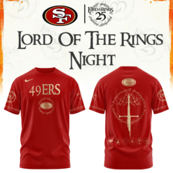 San Francisco Football The Lord of The Rings Limited Edition Tshirt v2