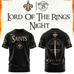 New Orleans Football The Lord of The Rings Limited Edition Tshirt
