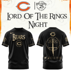 Chicago Football The Lord of The Rings Limited Edition Tshirt