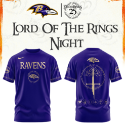 Baltimore Football The Lord of The Rings Limited Edition Tshirt v2