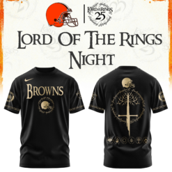 Cleveland Football The Lord of The Rings Limited Edition Tshirt