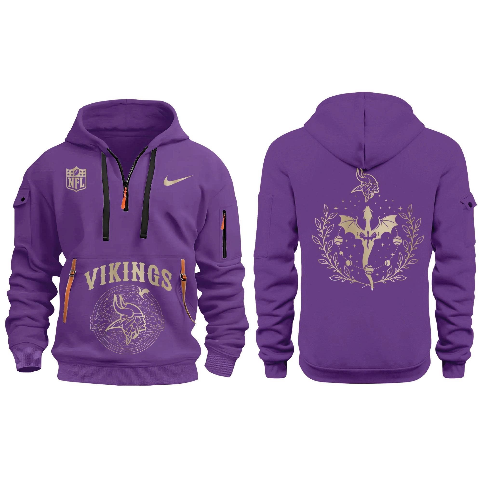 ’26 Minnesota Football x Dragon Wing Fantasy Night Limited Edition Hoodie H115 | Cap | Jogger v2 - Image 2