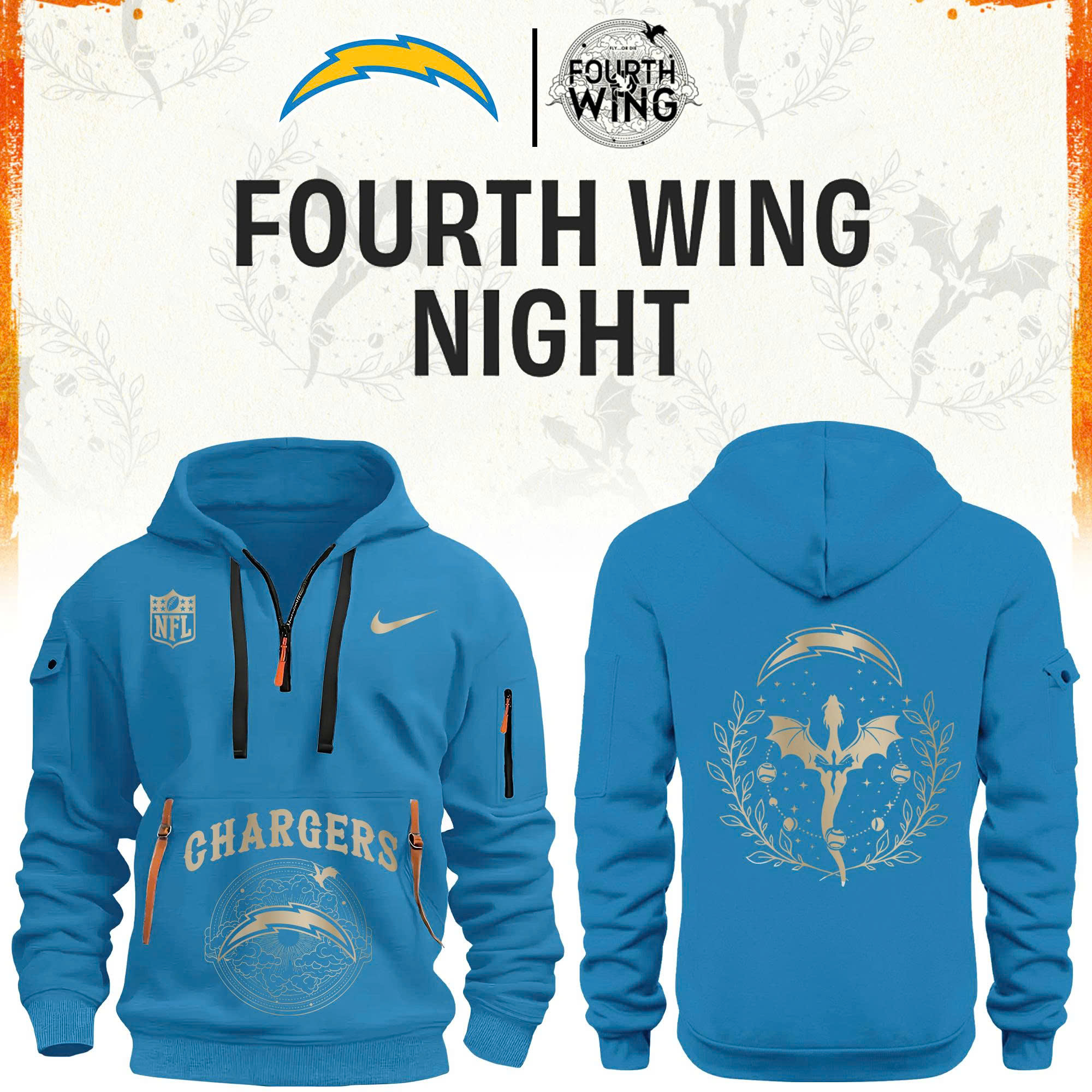 '26 Los Angeles Football x Dragon Wing Fantasy Night Night Limited Edition Hoodie | Jogger | Cap v2