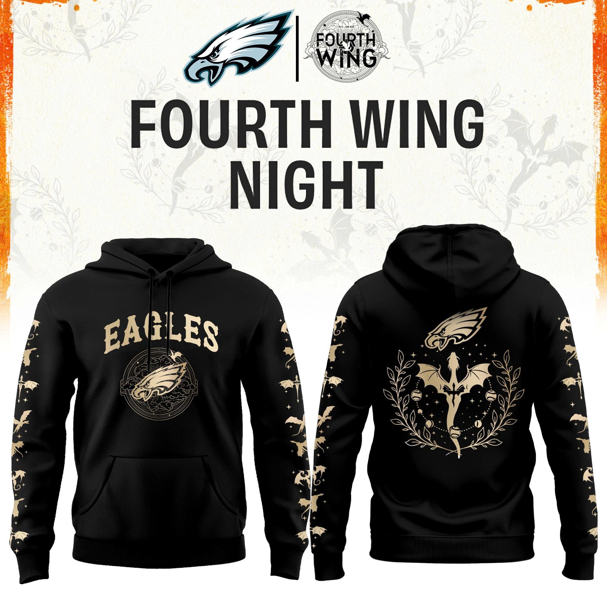 ’26 Philadelphia Football x Dragon Wing Fantasy Night Limited Edition Hoodie | Jogger | Cap