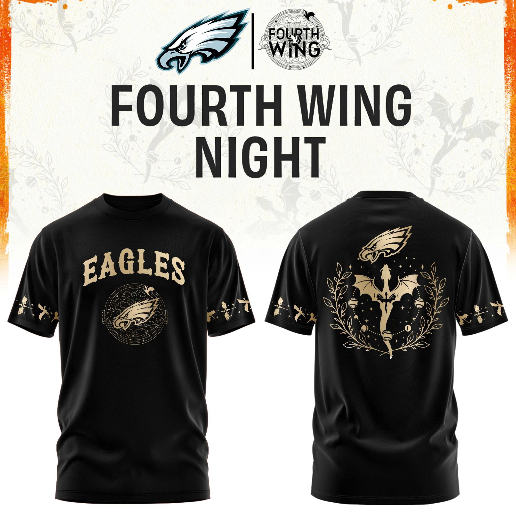 ’26 Philadelphia Football x Dragon Wing Fantasy Night Limited Edition Tshirt | Jogger | Cap