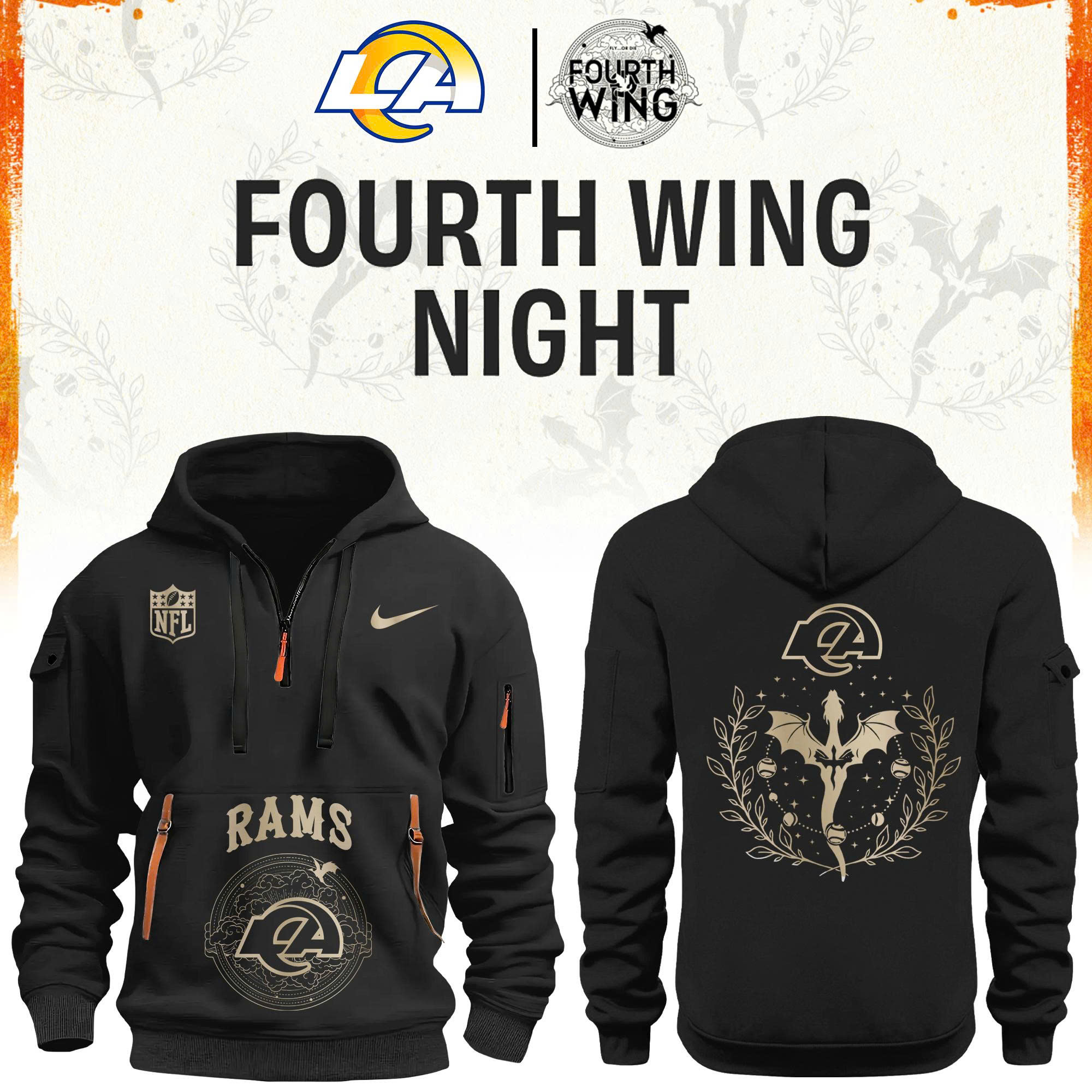 ’26 Los Angeles Football x Dragon Wing Fantasy Night Limited Edition Hoodie H115 | Cap | Jogger