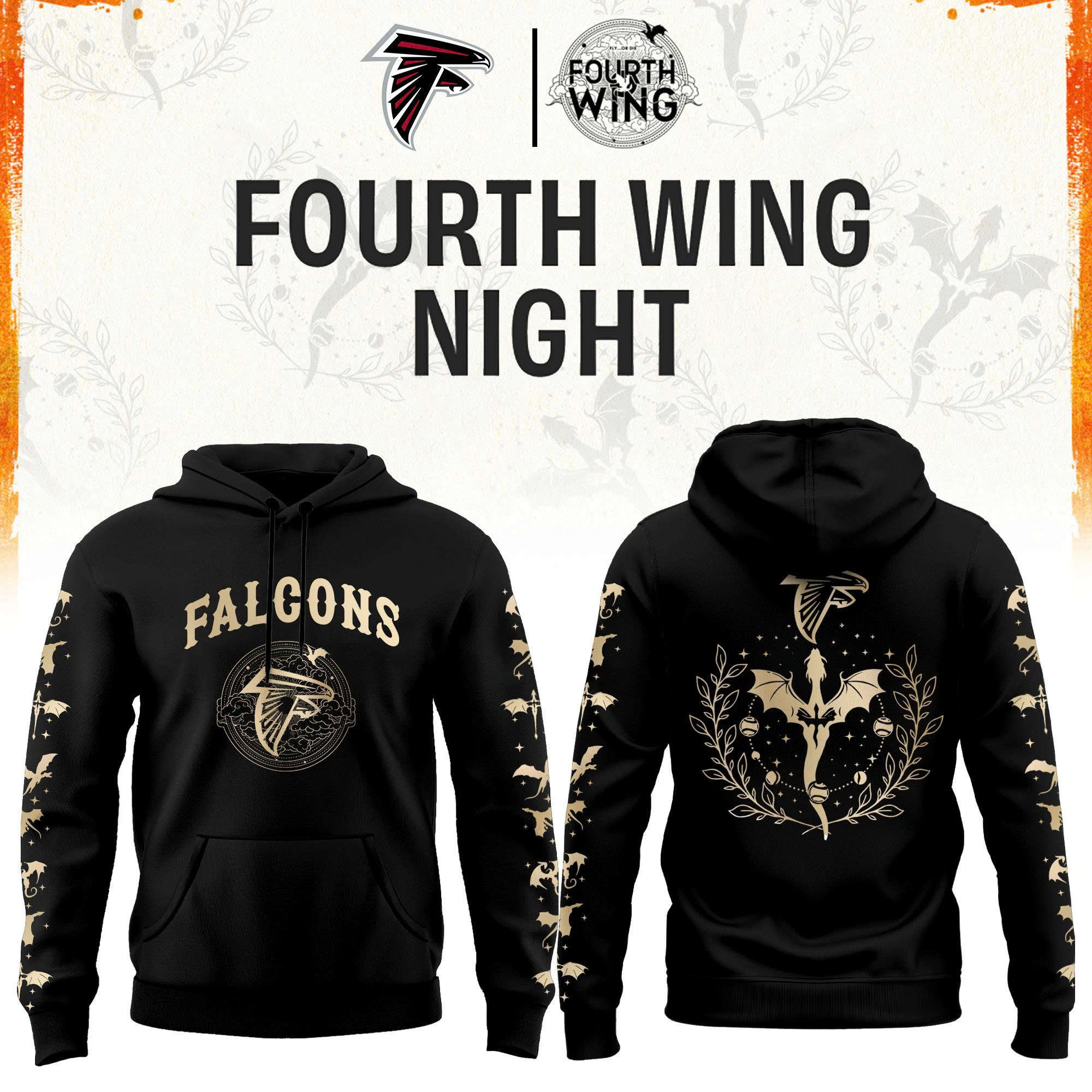 ’26 Atlanta Football x Dragon Wing Fantasy Night Limited Edition Hoodie | Jogger | Cap