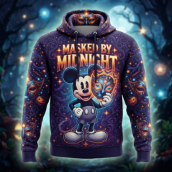 Halloween 3D Full-Print Hoodie Masked By Midnigt v2
