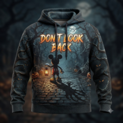 Halloween 3D Full-Print Hoodie Don't Look Back