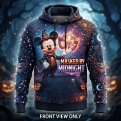 Halloween 3D Full-Print Hoodie Masked By Midnight