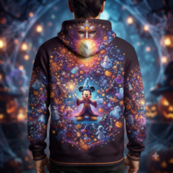 Alternative view of Halloween 3D Full-Print Hoodie Handle With Magic