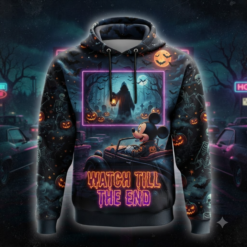 Halloween 3D Full-Print Hoodie Watch Till The End