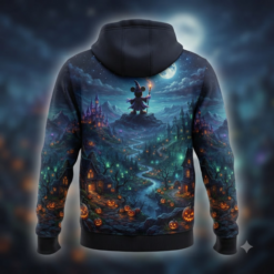 Alternative view of Halloween 3D Full-Print Hoodie Watch Till The End