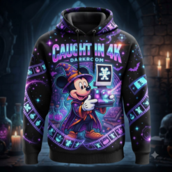 Halloween 3D Full-Print Hoodie Caught In 4k