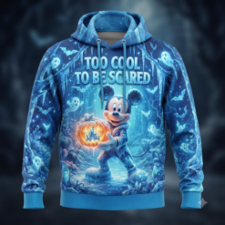Halloween 3D Full-Print Hoodie Too Cool