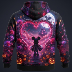 Alternative view of Halloween 3D Full-Print Hoodie After  Midnight