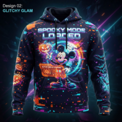 Halloween 3D Full-Print Hoodie Spooky Mode