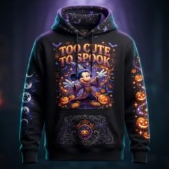 Halloween 3D Full-Print Hoodie Mickey v2