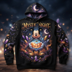Mickey Mystic Night Halloween 3D Full-Print Hoodie