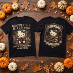 "Hello Kitty: Dark Academia Witchery" Tee
