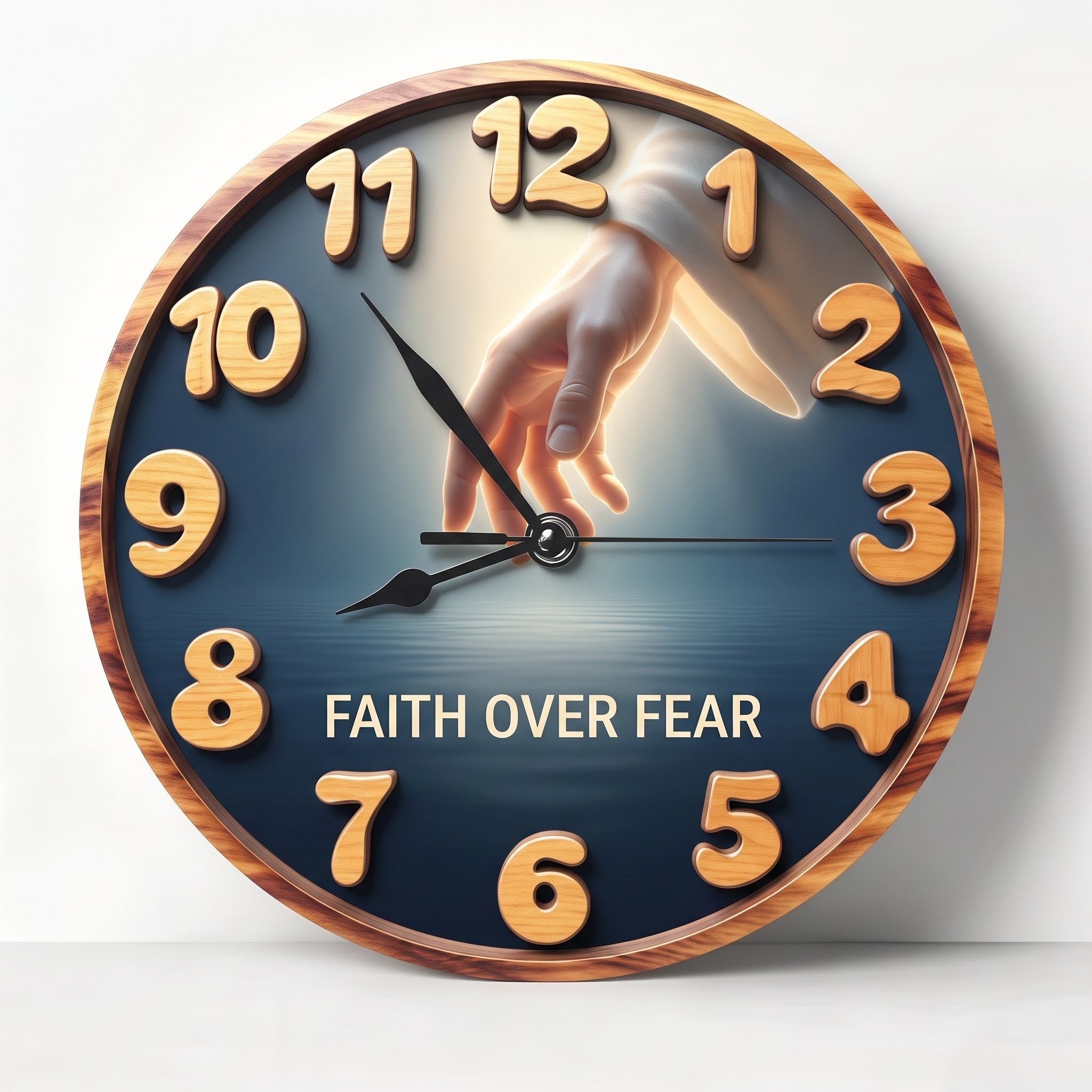 The Wooden Wall Clock Collection: Timeless Faith & Peace - Image 6