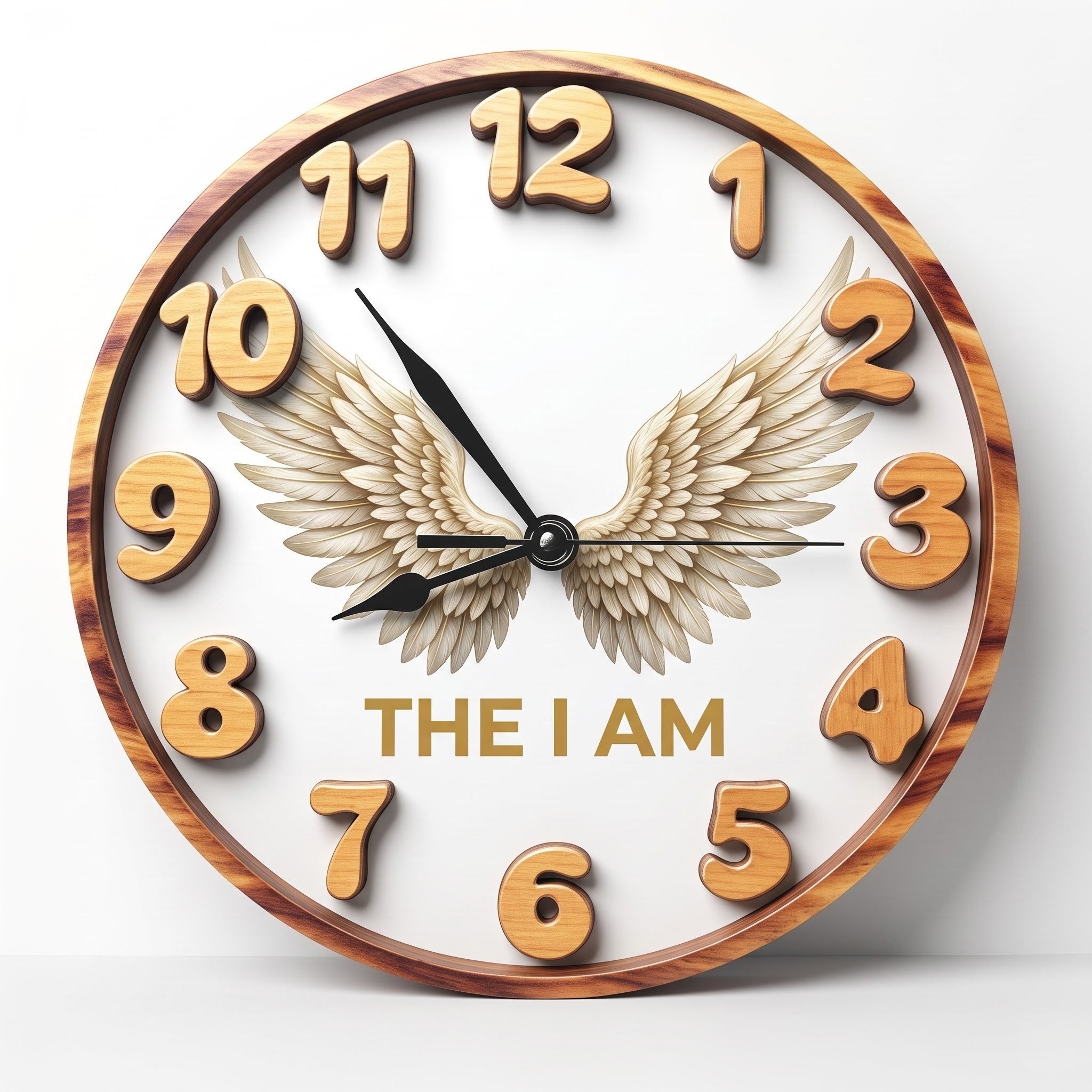 The Wooden Wall Clock Collection: Timeless Faith & Peace - Image 5