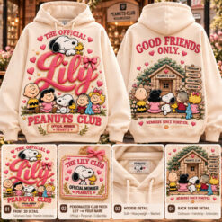 YOUR NAME JUST JOINED THE PEANUTS GANG HOODIE.