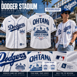Alternative view of Dodger Stadium Signature Jersey